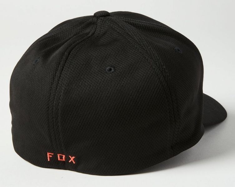 Кепка FOX LITHOTYPE FLEXFIT 2.0 HAT [Black/Orange], L/XL 27088-016-L/XL фото