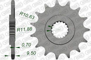 Звезда AFAM 520 Sprocket - Honda, 15z 20311-15 фото