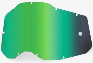 Лінза 100% RC2/AC2/ST2 Lens [Mirror Green], Mirror Green Lens 59078-00003 фото
