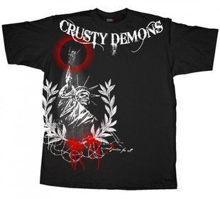 Футболка Crusty Liberty Tee [Black], S CDM040-001-S фото