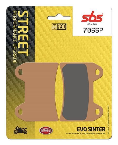 Тормозные колодки SBS Upgrade Brake Pads, EVO Sinter 809SP фото