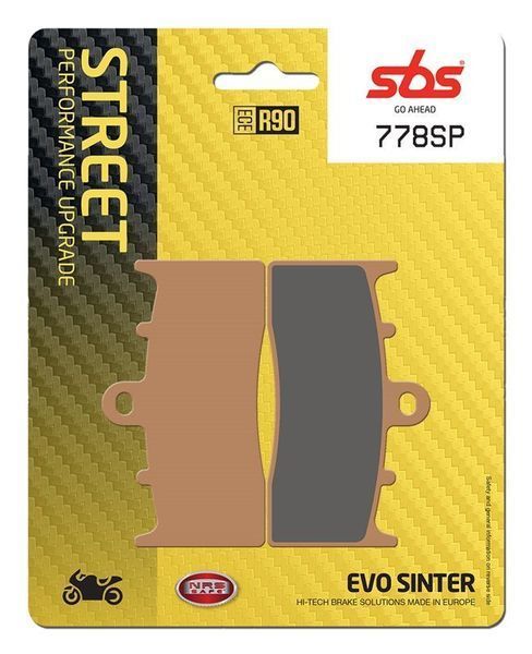 Тормозные колодки SBS Upgrade Brake Pads, EVO Sinter 809SP фото