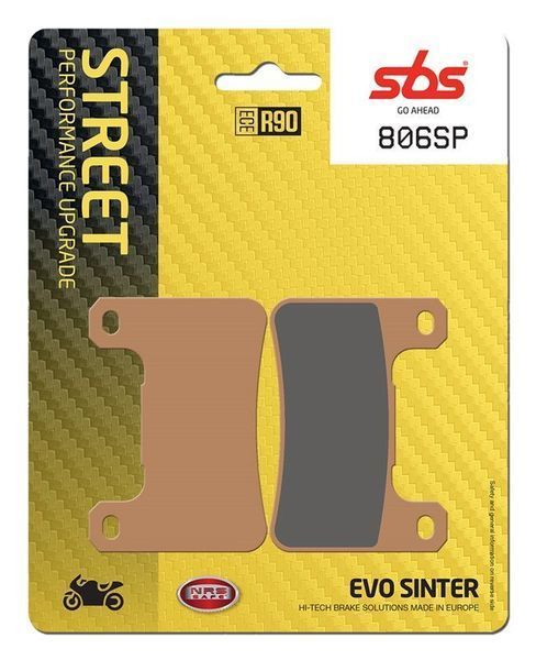 Тормозные колодки SBS Upgrade Brake Pads, EVO Sinter 809SP фото