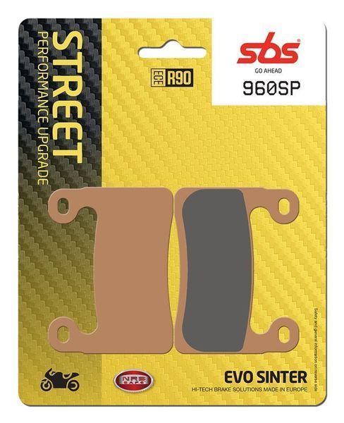 Тормозные колодки SBS Upgrade Brake Pads, EVO Sinter 809SP фото