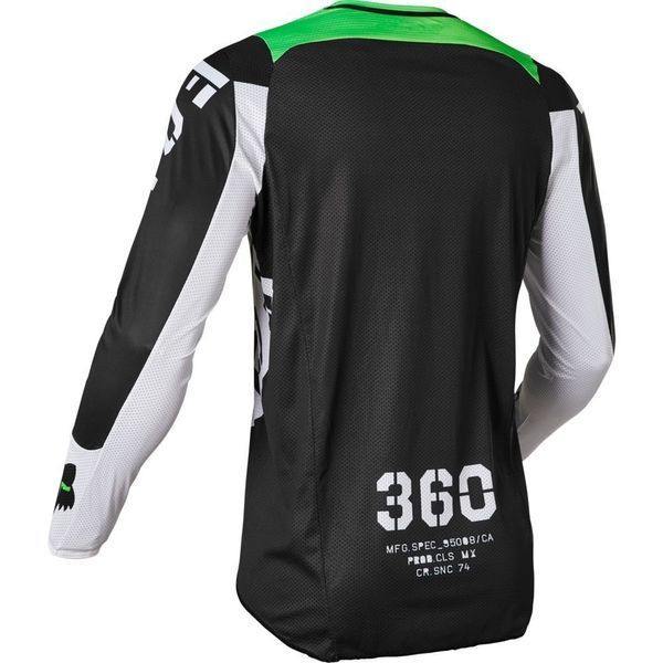 Джерси FOX 360 NOBYL JERSEY [Black], XXL 28140-018-2X фото