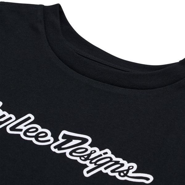 Футболка TLD WOMENS SS TEE; SIGNATURE [BLACK] S 753917022 фото