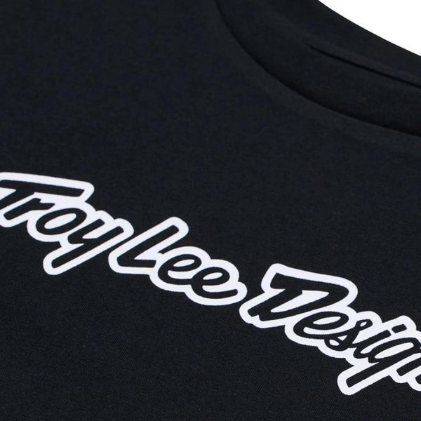 Футболка TLD WOMENS SS TEE; SIGNATURE [BLACK] S 753917022 фото