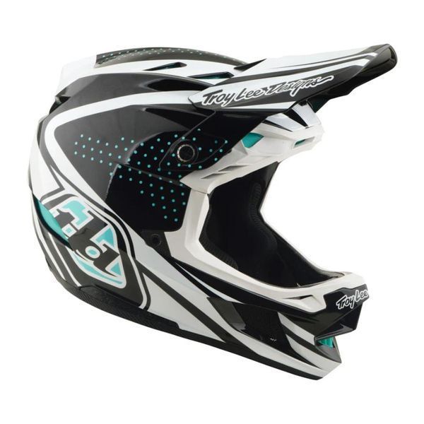 Вело шолом TLD D4 POLYACRYLITE HELMET; THE LINE [CHARCOAL / WHITE] L 174047004 фото