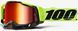 Очки 100% RACECRAFT 2 Goggle Neon Yellow - Mirror Red Lens, Mirror Lens 50010-00037 фото 2