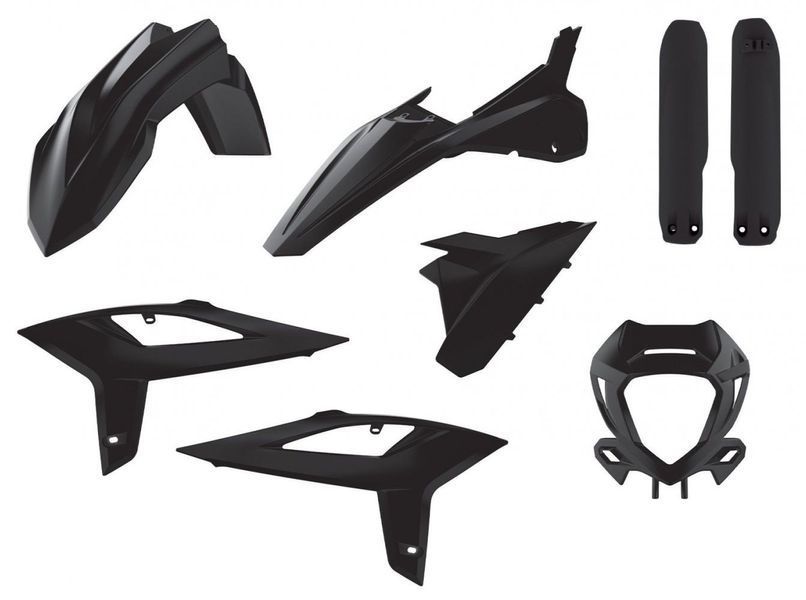 Пластик Polisport ENDURO kit - Beta (20-) [Black], Beta 90930 фото