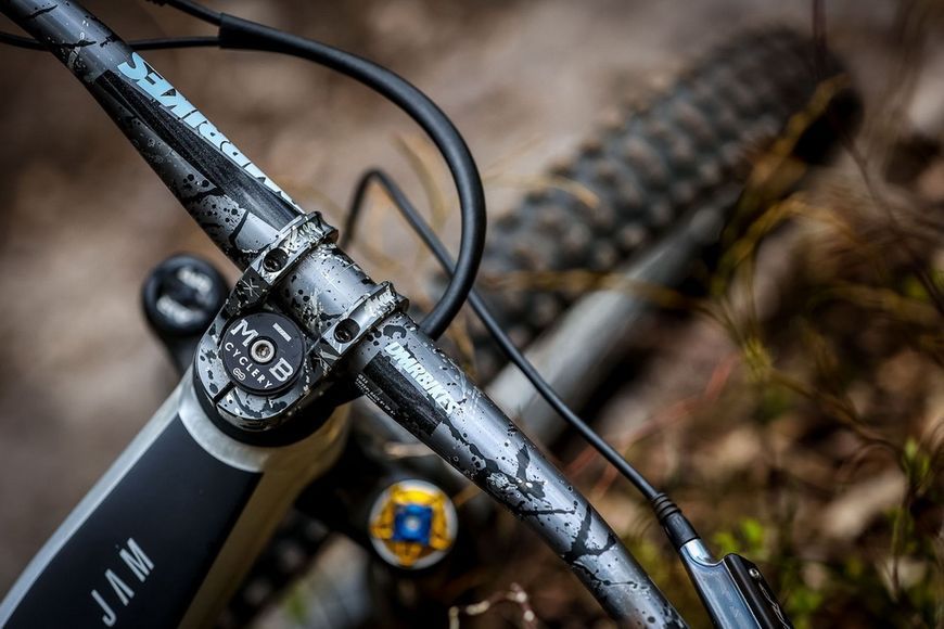 Руль DMR Wingbar Mk4 SE - 31.8 - 20mm Rise Liquid Camo Grey DMR-WBAL4-1.1-GC фото