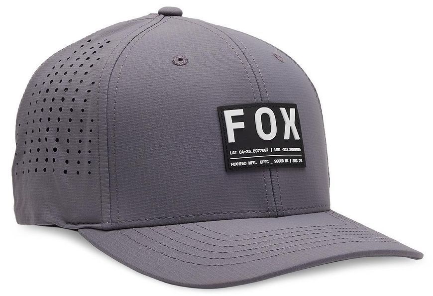 Кепка FOX NON STOP TECH FLEXFIT HAT [Steel Gray], S/M 31624-172-S/M фото