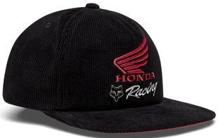 Кепка FOX Adjustable Hat - HONDA&reg; [Black], One Size 33390-001-OS фото