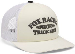 Кепка FOX Trucker Hat - TRICK [Off White], One Size 38471-244-OS фото