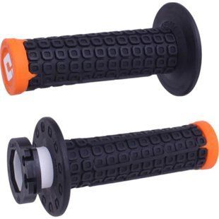 Мото грипсы NOMAD V2 Lock-On Off-Road Grip Black/Orange H36NDBO фото