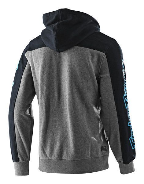 Худые TLD Block Signature PO Hoodie [Gray Heather/Blue] Размер XL 731806015 фото