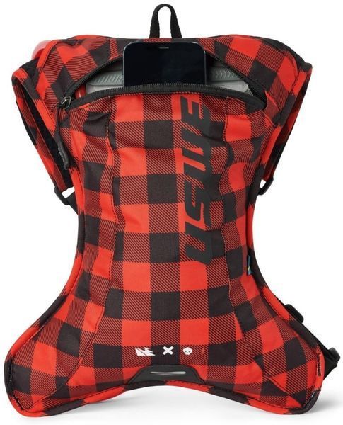 Рюкзак USWE OUTLANDER 2L Hydration Pack [Flannel Red], Small 202076048 фото