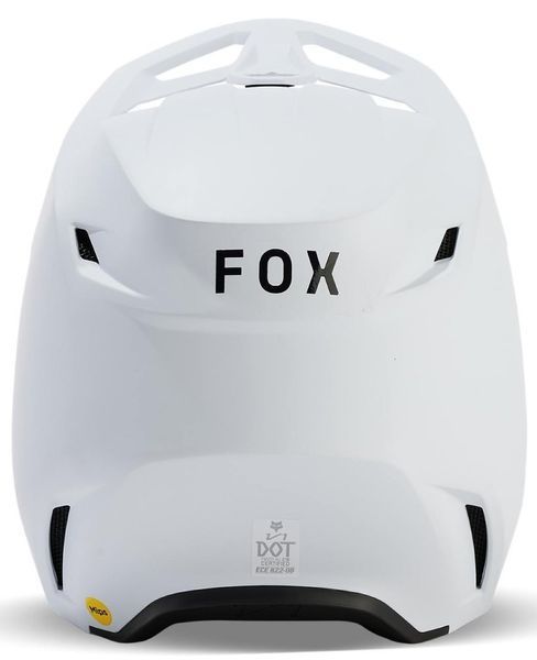 Шолом FOX V1 HELMET - SOLID MATTE [White], XXL 31369-067-2X фото