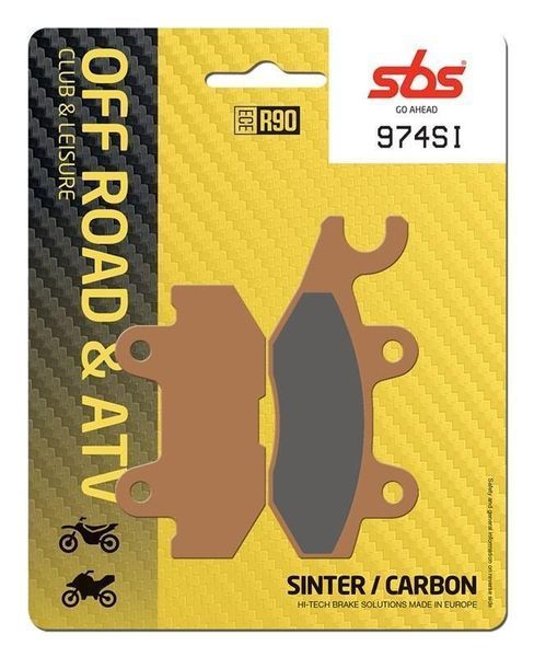 Тормозные колодки SBS Sport Brake Pads, Sinter/Carbon 974SI фото