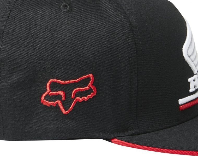 Кепка FOX HONDA FLEXFIT HAT [Black], S/M 23017-001-S/M фото