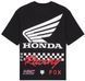 Футболка FOX OVERSIZE Short Sleeve Tee - HONDA&reg; [Black], L 33421-001-L фото 4