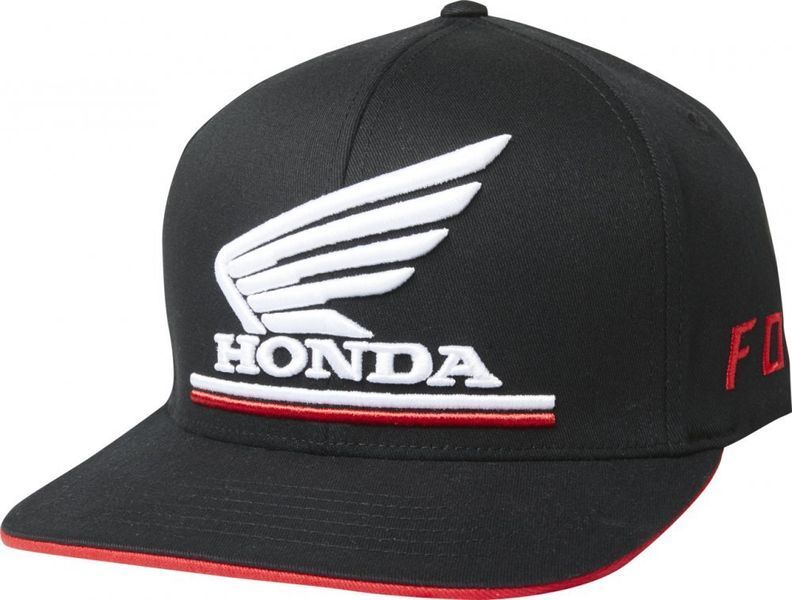 Кепка FOX HONDA FLEXFIT HAT [Black], S/M 23017-001-S/M фото