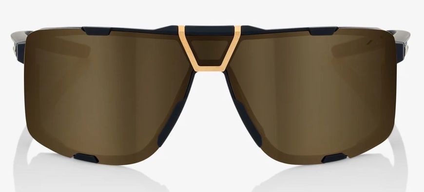 Очки Ride 100% EASTCRAFT+ - Soft Tact Black - Soft Gold Mirror Lens, Mirror Lens 61045-258-01 фото