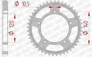Звезда AFAM 530 Steel Chainwheel - Suzuki [Silver], 40z 86603-40 фото