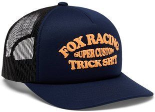 Кепка FOX Trucker Hat - TRICK [Midnight], One Size 38471-329-OS фото