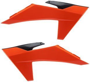 Боковини Polisport Radiator Scoops - KTM (23-) [Orange/Black] 8478000001 фото