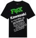 Футболка FOX Youth Short Sleeve Tee - KAWI&reg; [Ultra Black], YL 38293-D95-YL фото 1