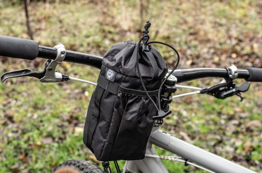 Сумка на кермо KasyBag X-Pocket Pack One hand (кормушка) Total-Black KB-XPPOH-t-b фото