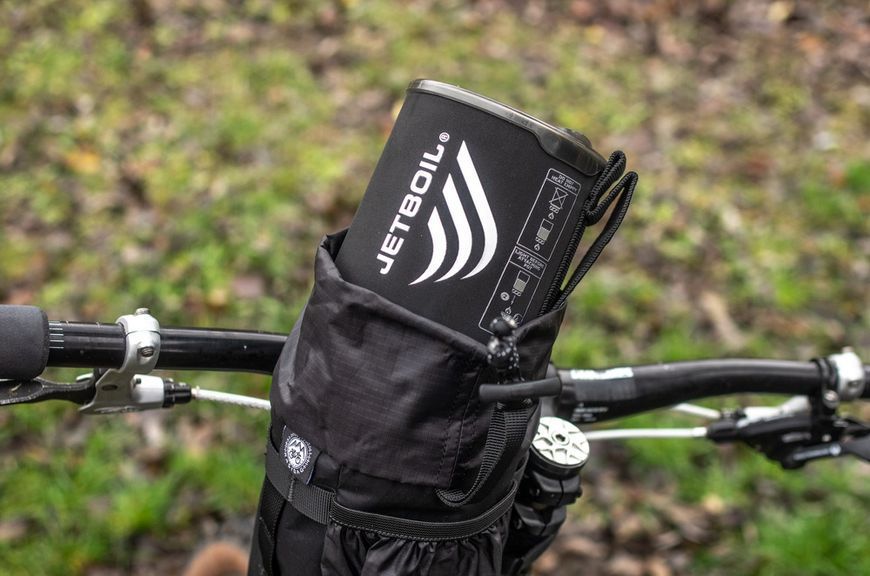 Сумка на кермо KasyBag X-Pocket Pack One hand (кормушка) Total-Black KB-XPPOH-t-b фото