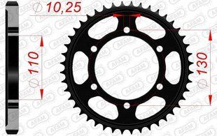 Зірка AFAM 530 Steel Chainwheel - Yamaha [Black], 38z 12813-38 фото