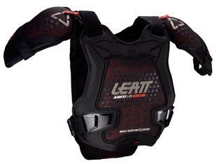 Детская защита LEATT 3DF AirFit EVO PRO Junior Chest Protector [Black], YL/YXL 5026011961 фото