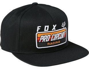 Кепка FOX PRO CIRCUIT SNAPBACK HAT [Black], One Size 28342-001-OS фото