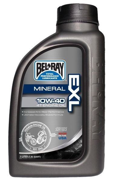 Масло моторне Bel-Ray EXL Mineral 4T Engine Oil [1л], 10w-40 99090-B1LW фото