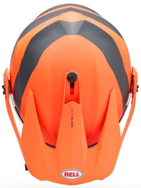 Шолом BELL MX-9 Adventure Helmet - MOTION [Orange], M 37061-009-M фото