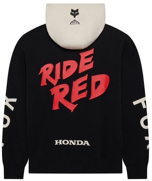 Толстовка FOX Hoodie - HONDA&reg; [Black], XL 38276-001-XL фото