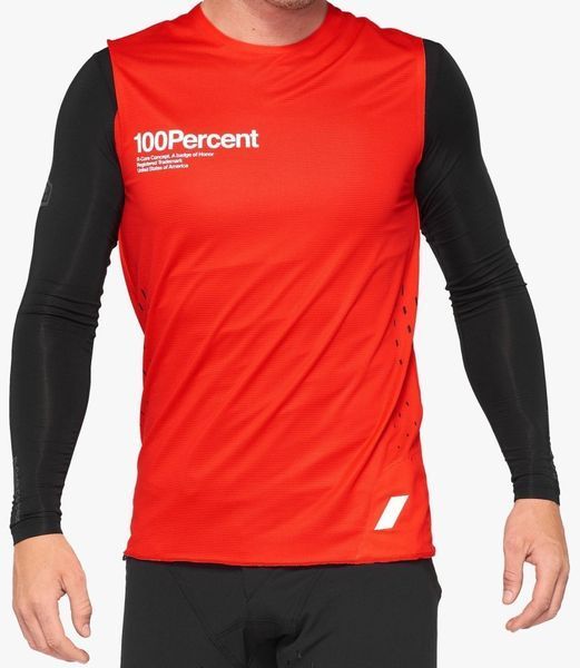 Майка 100% R-CORE Sleeveless Jersey - CONCEPT [Red], L 40003-00012 фото