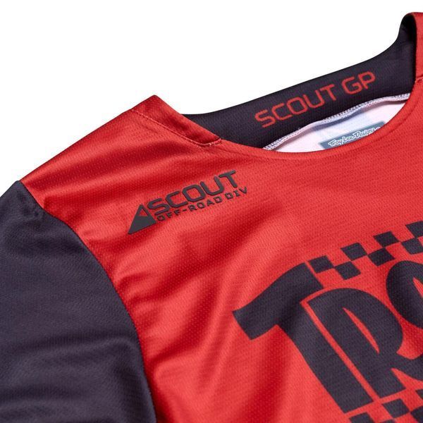 Мото джерси TLD SCOUT GP JERSEY; BIG LEE [BLACK/BURNT ORANGE] 2X 367219006 фото