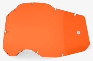 Линза 100% RC2/AC2/ST2 Replacement Lens - Orange, Colored Lens 59077-00007 фото