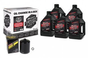 Комплект Maxima V-TWIN MILWAUKEE-EIGHT Quick Change Kit - Syntetic [Black], 20w-50 90-129015PB фото