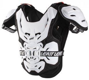 Дитячий захист тіла LEATT Chest Protector 5.5 Pro Jr [White], One Size 5014210132 фото