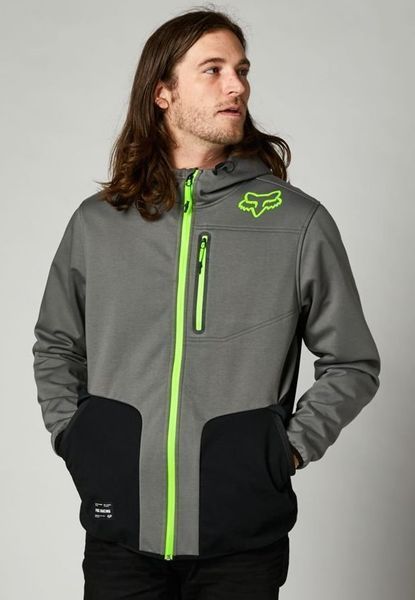 Куртка FOX BARRICADE SOFTSHELL Jacket [Pewter], L 28684-052-L фото