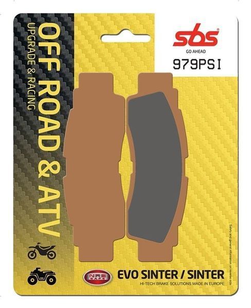 Гальмівні колодки SBS Upgrade Brake Pads, EVO Sinter/Sinter 979PSI фото