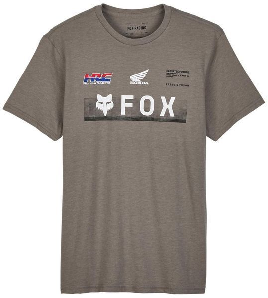 Футболка FOX X HONDA PREMIUM TEE [Graphite], L 32058-185-L фото
