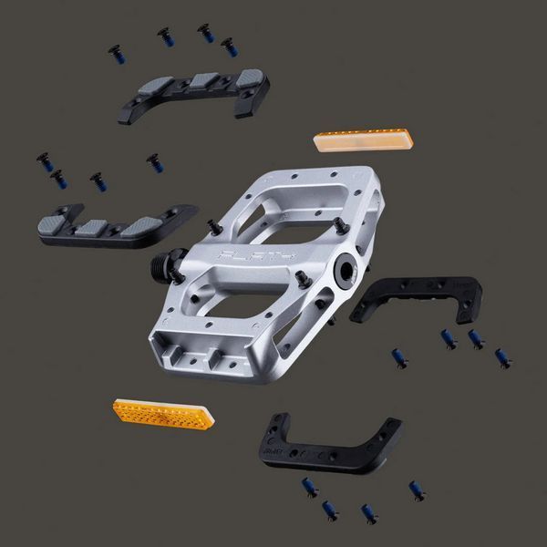 Педалі DMR Pedal Flat4 Silver DMR-FLAT4-A-S1 фото