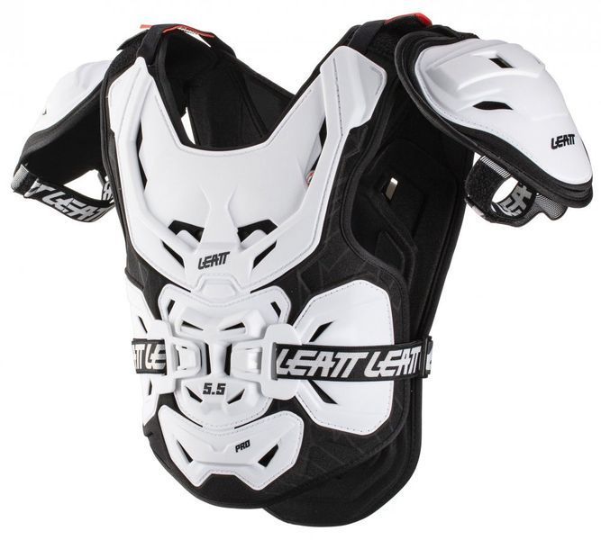 Дитячий захист тіла LEATT Chest Protector 5.5 Pro Jr [White], One Size 5014210132 фото