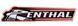 Наліпка Renthal Cycle Decal 200mm [Red] ST-CYCLE-200MM фото 1